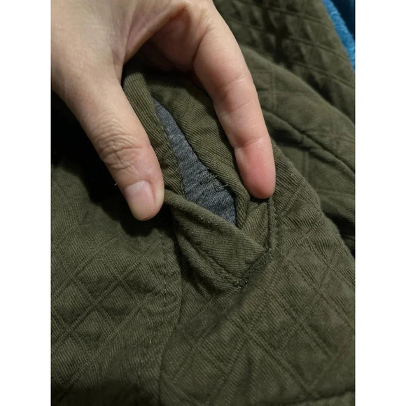 Anthropologie Hei Hei Green Quilted Riding Jacket Small - Picture 9 of 11